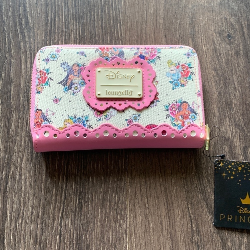 NWT Loungefly Disney Princess Wallet